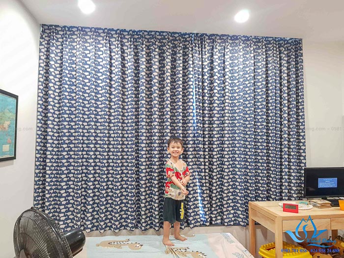 THI CÔNG RÈM VẢI CAO CẤP CHUNG CƯ NGOẠI GIAO ĐOÀN TÂY HỒ - HÀ NỘI