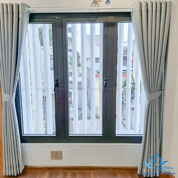 THI CÔNG RÈM VẢI VÀ RÈM CẦU VỒNG NHÀ CHỊ THANH 59 HÀ HUY TẬP - GIA LÂM