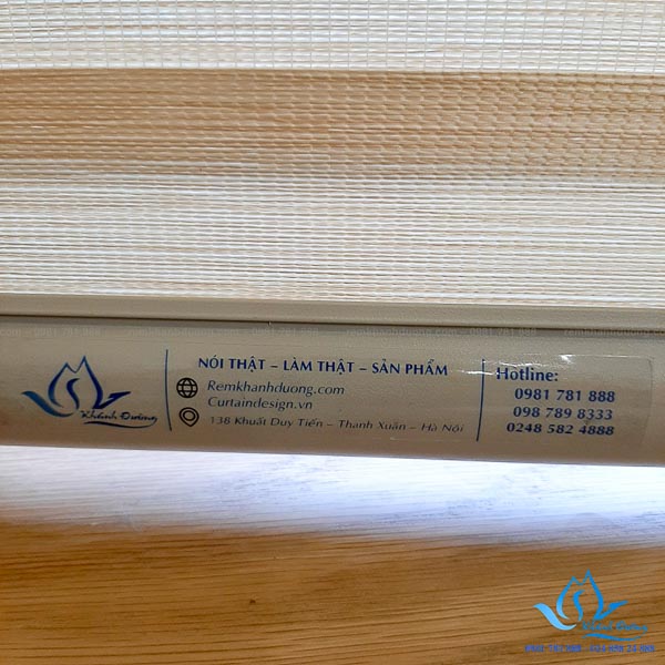 THI CÔNG RÈM VẢI VÀ RÈM CẦU VỒNG NHÀ CHỊ THANH 59 HÀ HUY TẬP - GIA LÂM