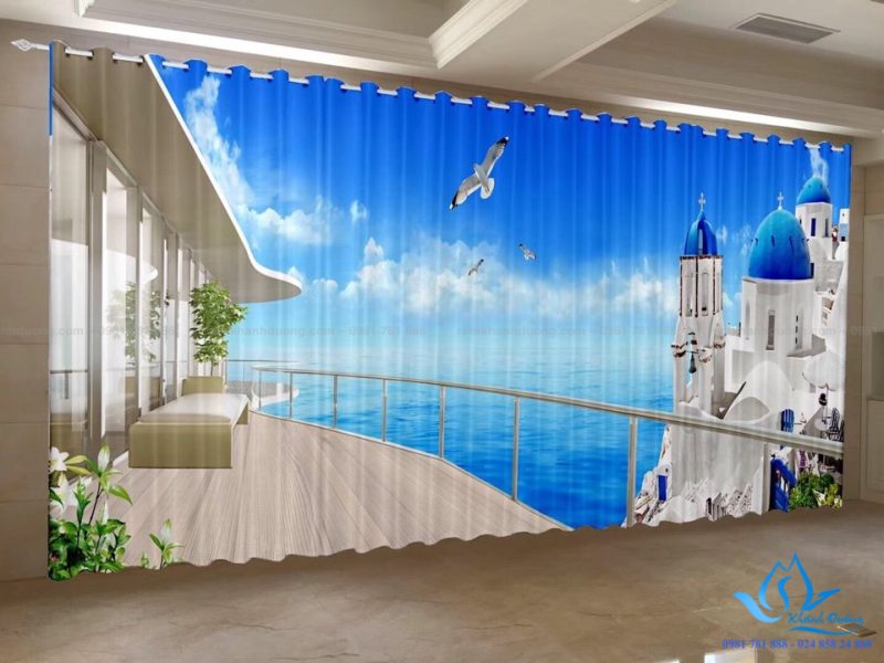 RT13 rèm vải in 3D