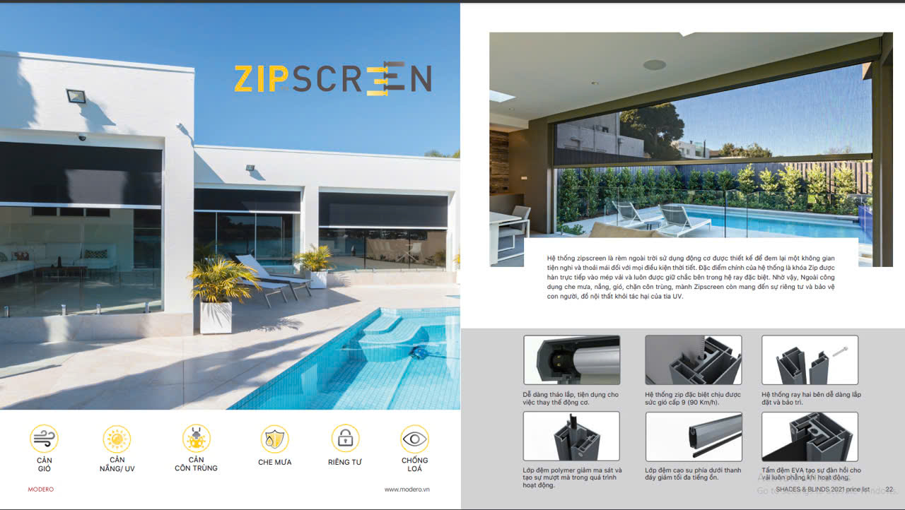 Hệ thống Zipscreen